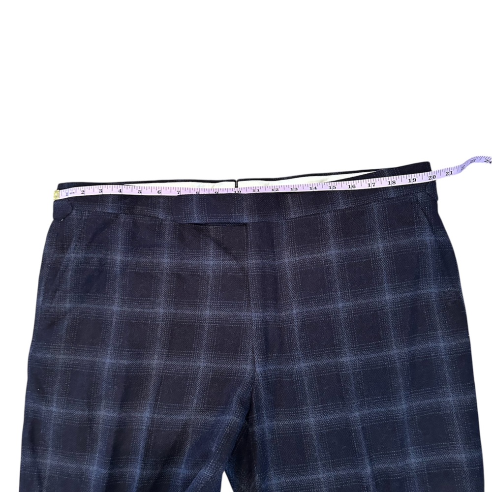 Ralph Lauren - Men’s Purple Label Gregory Plaid Camel Hair Trousers- Size 40 - Picture 5 of 9